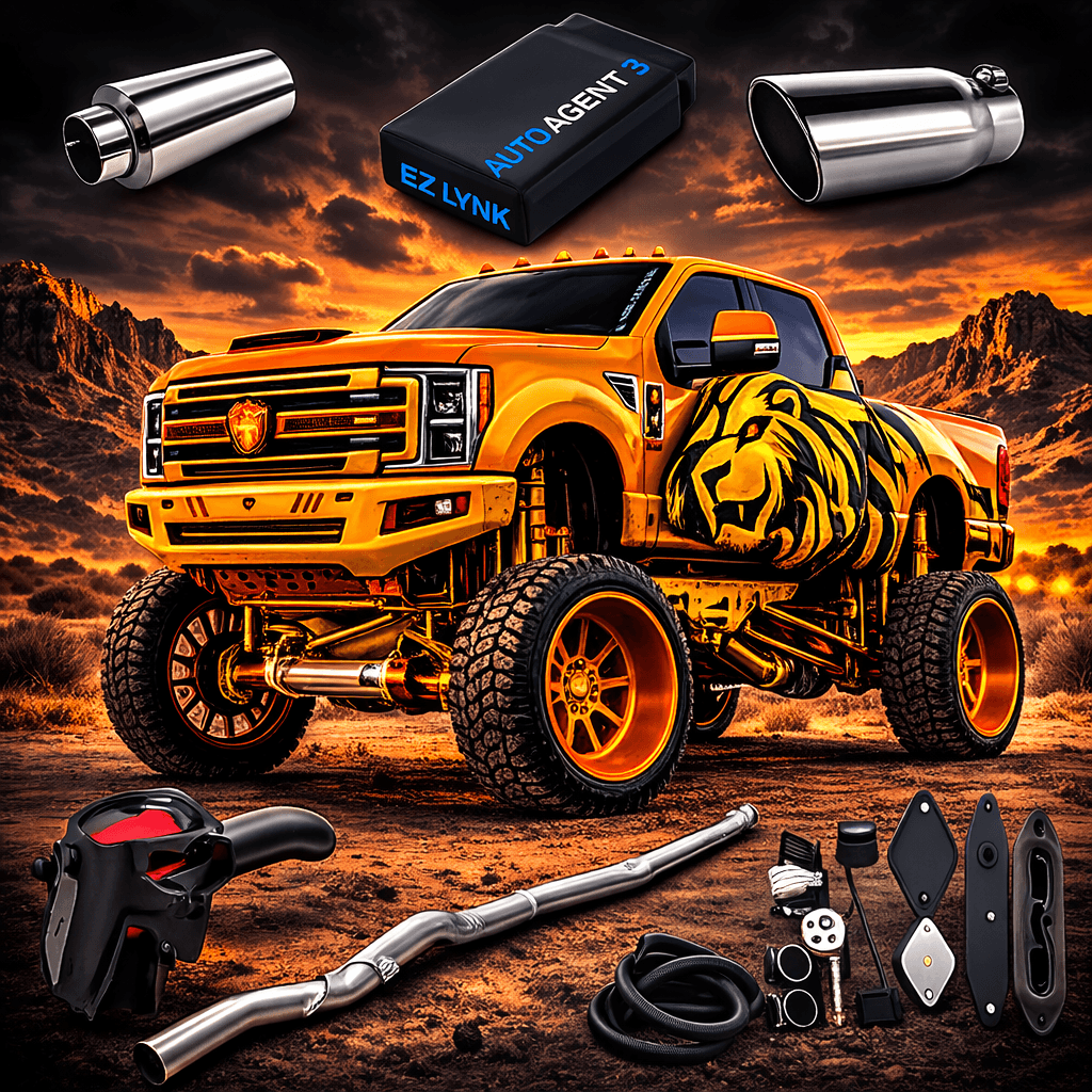 2020-2026 Ford Powerstroke Full DPF DEF EGR Delete Kit | EZ Lynk Tuner with ECM TCM & SOTF Tunes