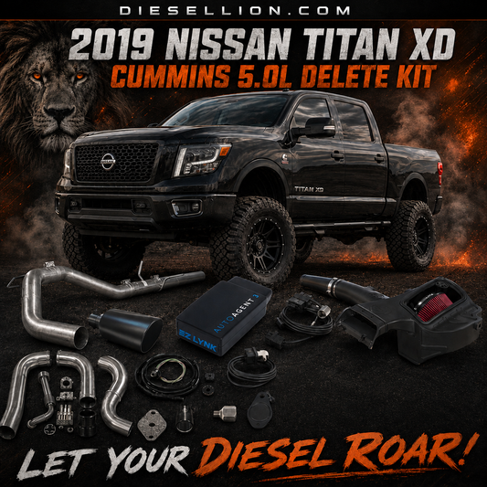 EZ LYNK EGR DPF DEF DELETE KIT | 2016-2019 NISSAN TITAN XD 5.0L CUMMINS
