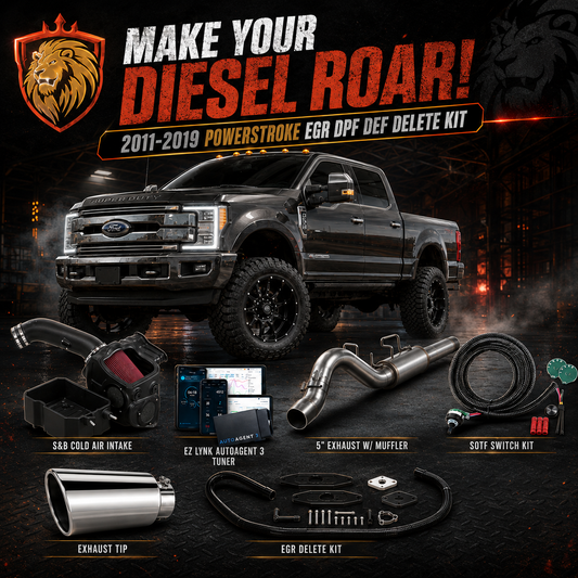 Ez Lynk EGR DPF DEF Delete Kit | 2011-2019 Ford 6.7L Powerstroke