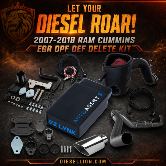 EZ LYNK DPF DEF EGR DELETE KIT | 2007.5-2017 Ram Cummins