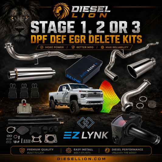 EZ LYNK DPF DEF EGR DELETE KIT | 2017-2023 CHEVY / GMC DURAMAX