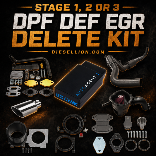 EZ Lynk 3 DPF DEF EGR Delete Kit | 2018 Ram Cummins | Stage 1, 2 or 3