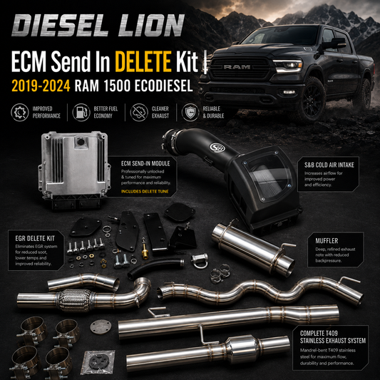 ECM send in DPF DEF EGR DELETE Kit | 2019-2024 RAM 1500 ECODIESEL