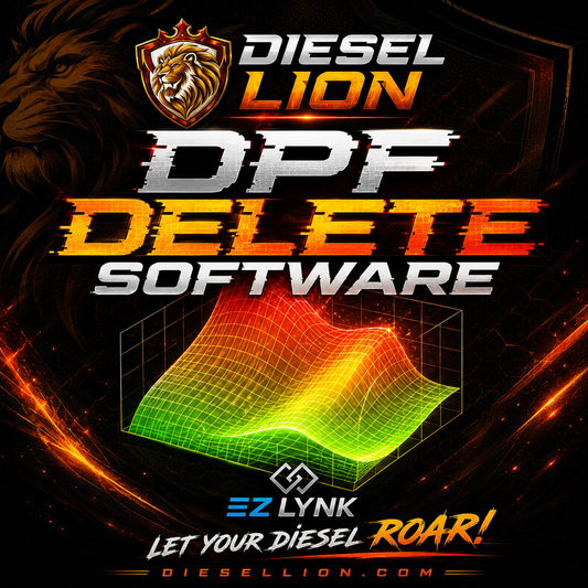 Diesel Lion EZ LYNK dealer tuning support packs for Cummins PowerStroke and Duramax trucks