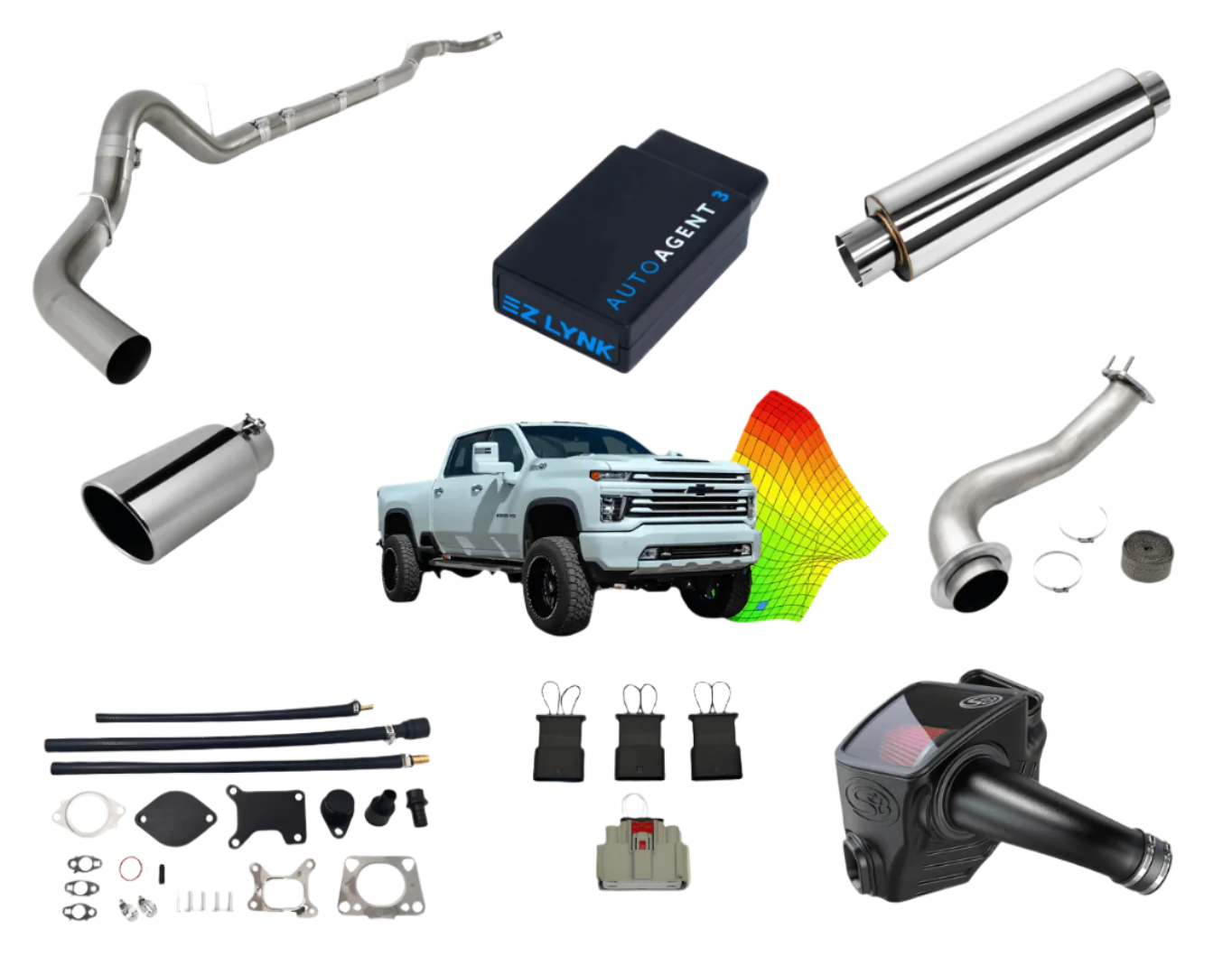 EZ LYNK DPF DEF EGR DELETE KIT | STEALTH TUNES | 2017-2023 CHEVY / GMC DURAMAX