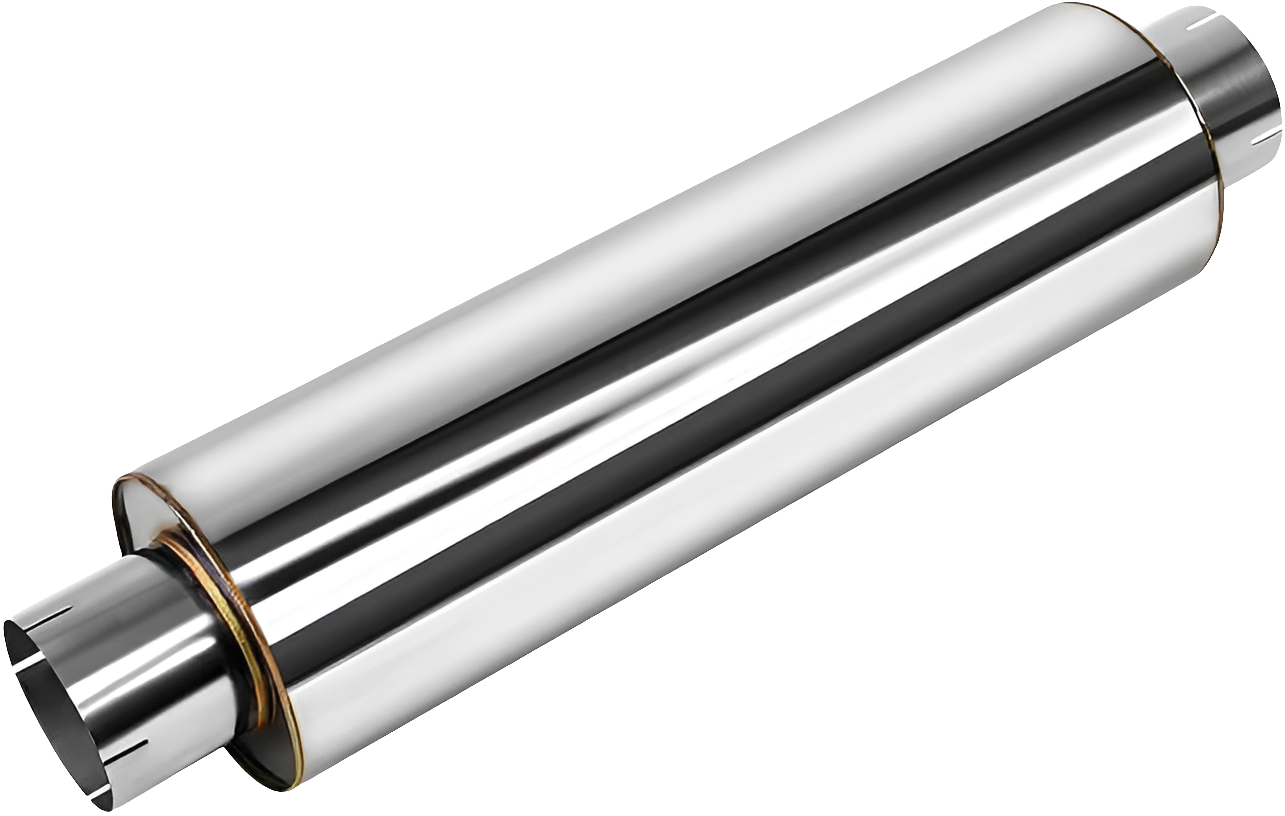 Straight Through Stainless Steel Muffler | 3" 4" 5"