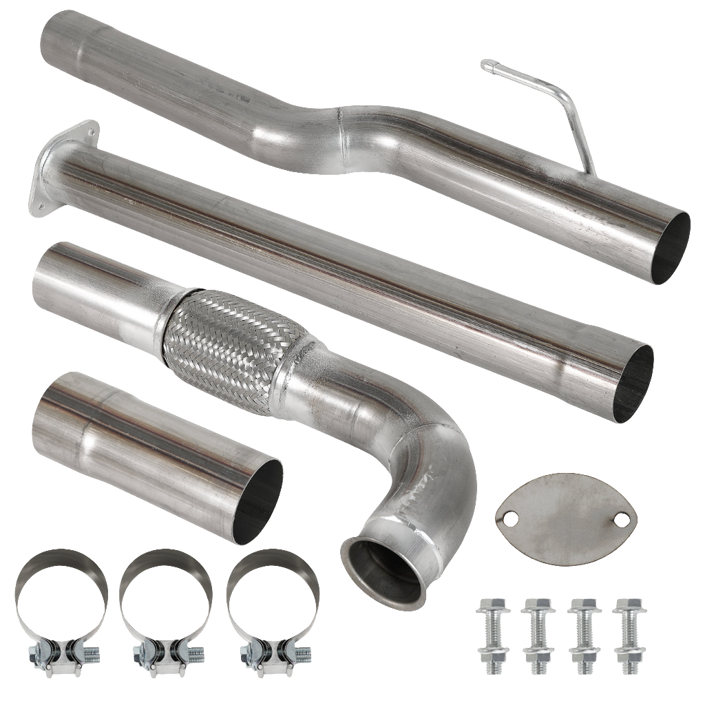 2019-2024 RAM ECODIESEL | CUSTOM STAINLESS STEEL DELETE PIPES