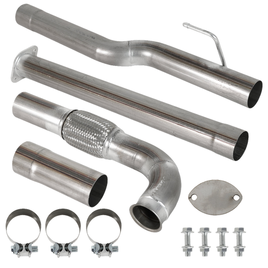 2019-2024 RAM ECODIESEL | CUSTOM STAINLESS STEEL DELETE PIPES