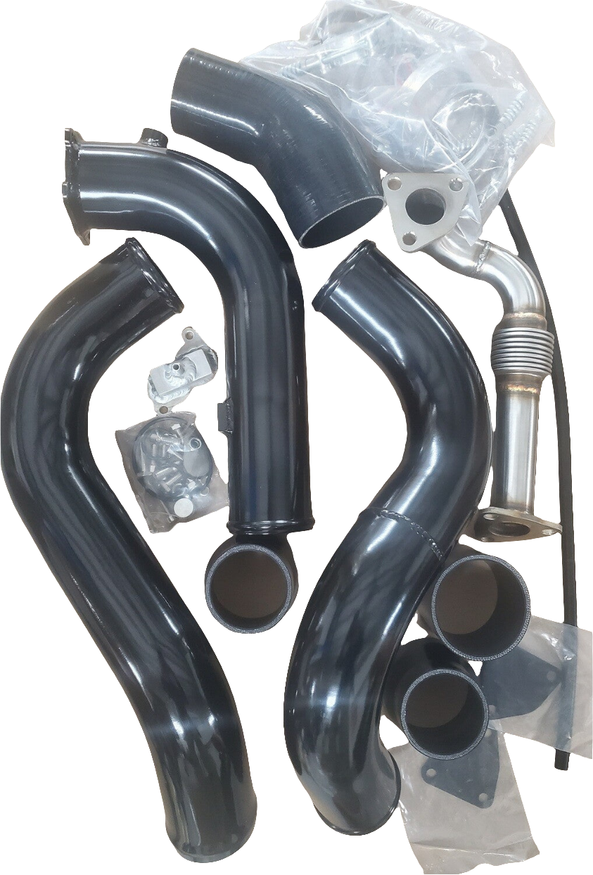 NISSAN TITAN XD 5.0L EGR DELETE KIT | Complete CFT intercooler piping with HOT SIDE PIPE