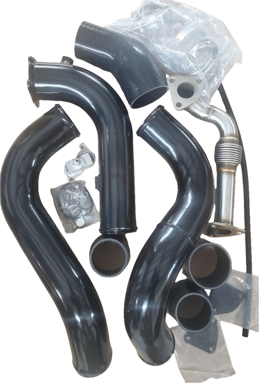 NISSAN TITAN XD 5.0L EGR DELETE KIT | Complete CFT intercooler piping with HOT SIDE PIPE