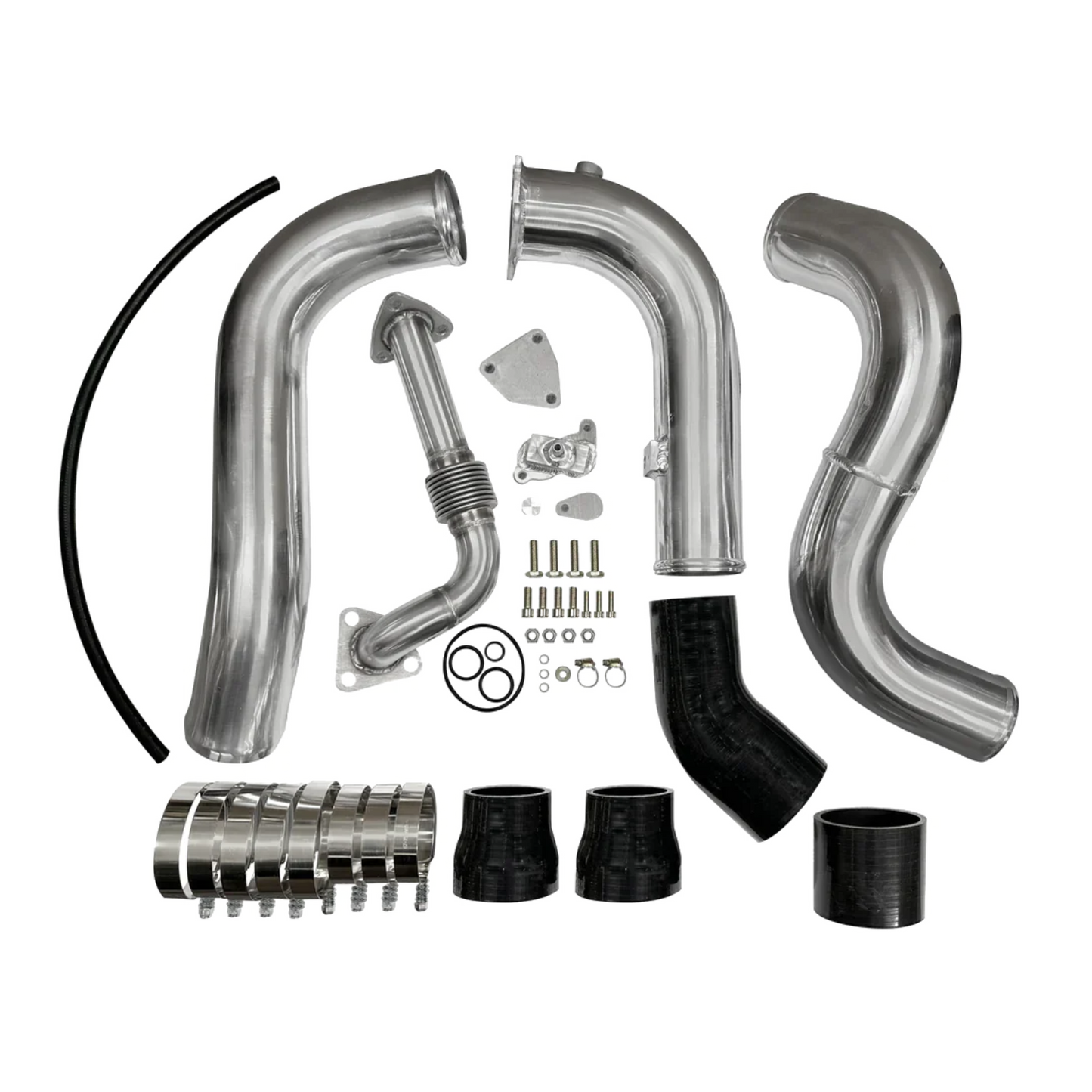 NISSAN TITAN XD 5.0L EGR DELETE KIT | Complete CFT intercooler piping with HOT SIDE PIPE