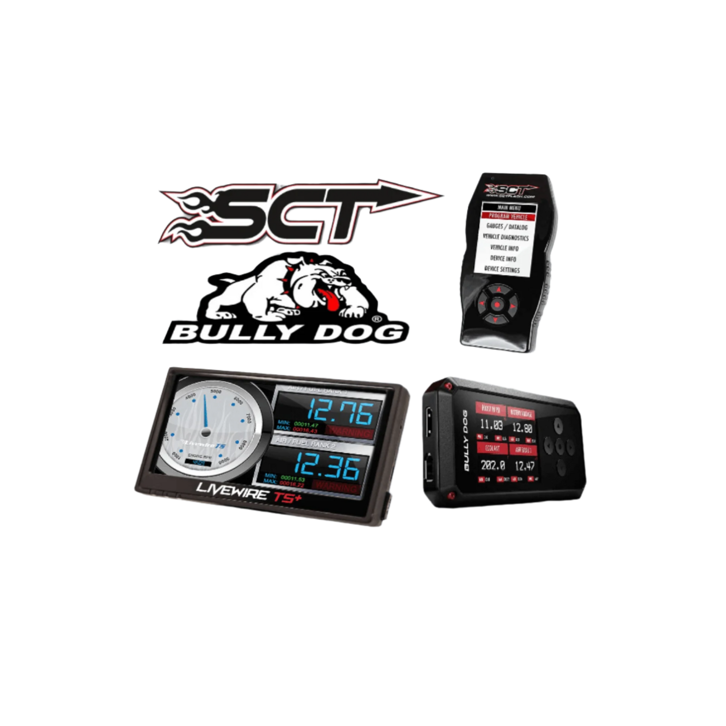 BULLYDOG / SCT | GDP DELETE TUNES | X4, BDX & LIVEWIRE